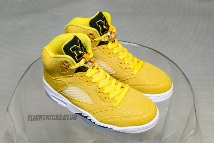 Air Jordan Air Jordan Air Jordan 5 Retro Ncaa Pack Michigan Sample