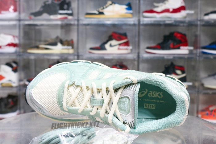 Kith X Gel Kayano 12 1 Cream Sage