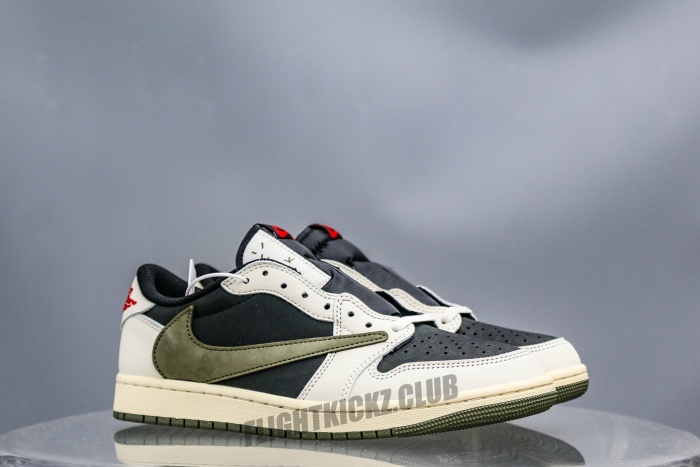 Travis Scott x Air Jordan 1 Low OG SP Olive（A2 Batch)