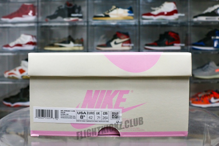 Travis Scott x Air Jordan 1 Low OG “Pink Pack”  Muslin Pink 2026 （A1）