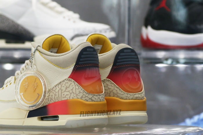 J Balvin x Air Jordan 3 Sunset GS（A1）