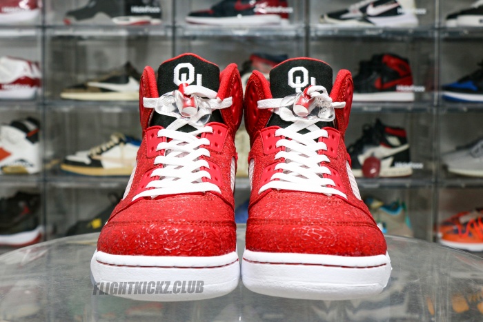 Air Jordan 5 Retro Ncaa Pack Oklahoma Sample S