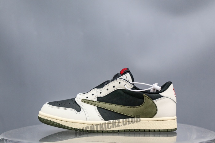 Travis Scott x Air Jordan 1 Low OG SP Olive（A2 Batch)
