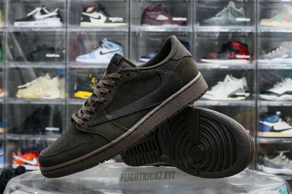 Travis Scott x Air Jordan 1 Low OG “Velvet Brown”（A1）