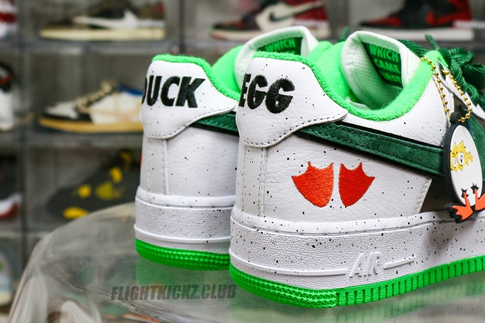Nike Air Force 1 Low Ducks of a Feather University of Oregon Egg or Duck