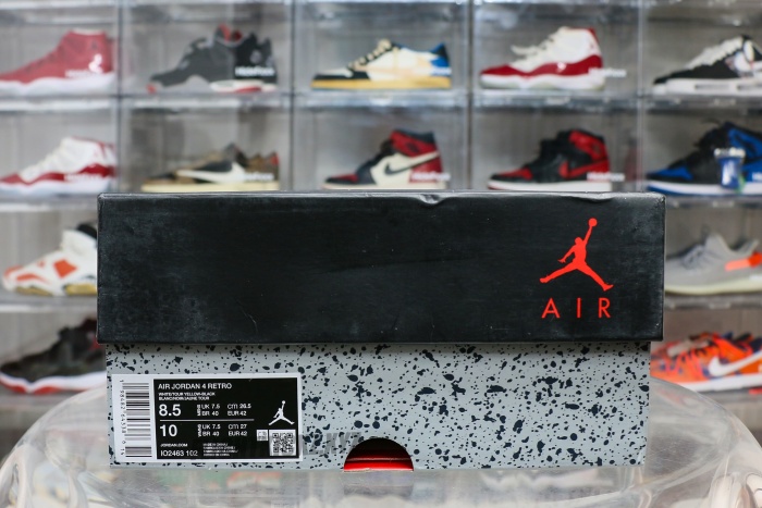 Jordan 4 Retro Tour Yellow / Rare Air 2026