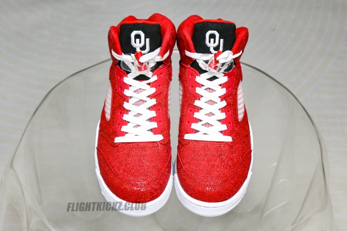 Air Jordan 5 Retro Ncaa Pack Oklahoma Sample S