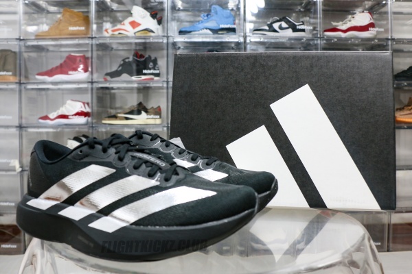 Adidas Adizero Evo SL Metallic Stripes Black Silver