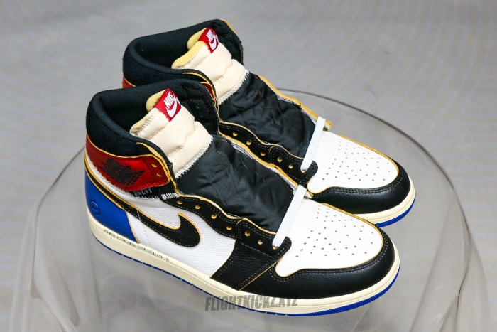 Fragment x Jordan 1 Retro High Union Los Angeles Blue Toe GS 2026（A1）