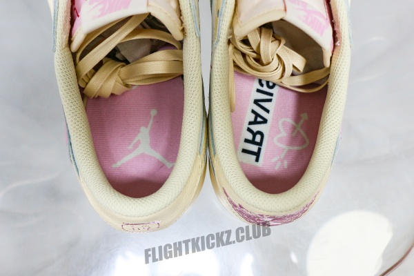 Travis Scott x Air Jordan 1 Low OG “Pink Pack”  Muslin Pink 2026 （A1）