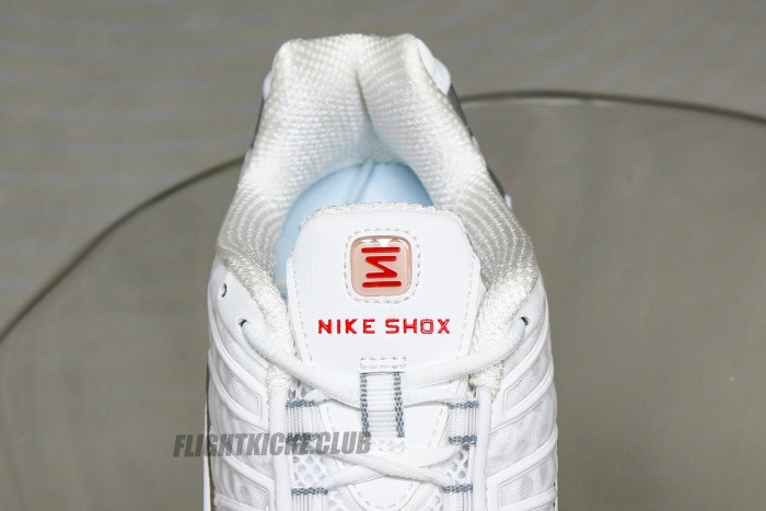 Nike Shox TL White Metallic Silver