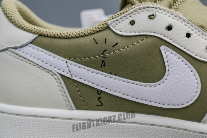 Travis Scott x Air Jordan 1 Low Golf Neutral Olive (A2 Batch)