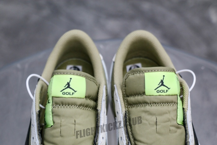 Travis Scott x Air Jordan 1 Low Golf Neutral Olive (A2 Batch)