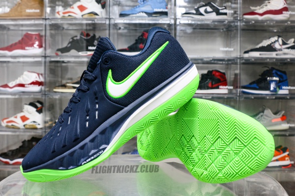 Air Zoom GT 4 Cut Academy Navy Fluorescent Green