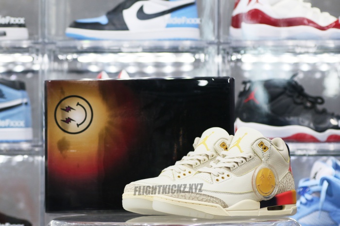 J Balvin x Air Jordan 3 Sunset GS（A1）