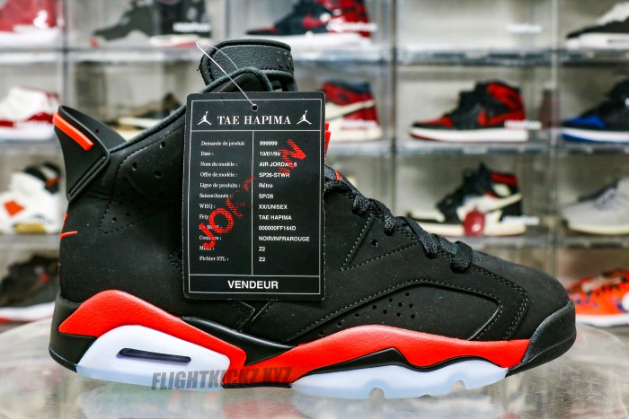 Jordan 6 Retro GS Reverse Infrared Salesman (A1)