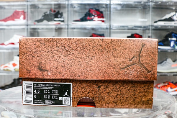 Nigel Sylvester X Jordan 4 Retro OG SP Brick By Brick GS（A1）