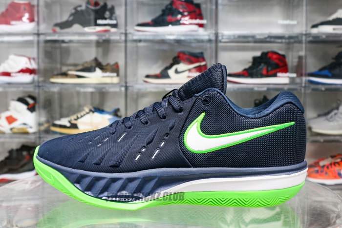 Air Zoom GT 4 Cut Academy Navy Fluorescent Green