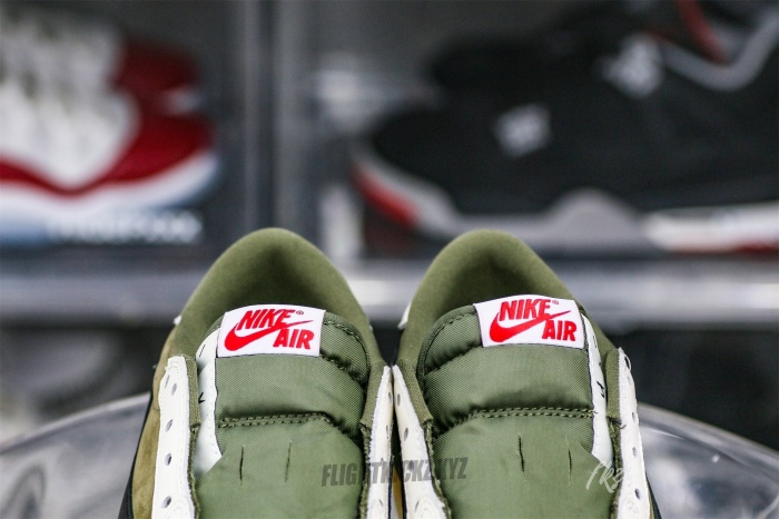 US Warehouse:Travis Scott x Air Jordan 1 ' Medium Olive' （A1）