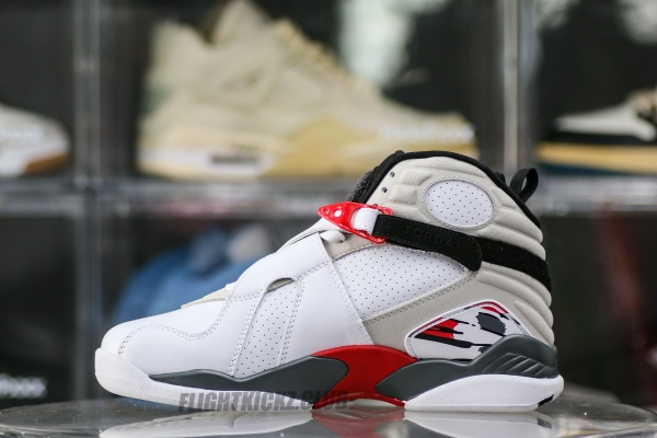 Jordan 8 Retro White True Red (2025)