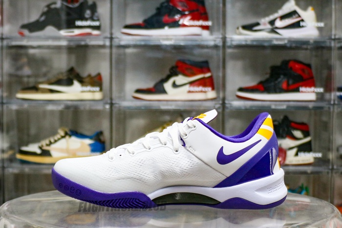 Nike Kobe 8 Protro “LSU White” PE (A1)