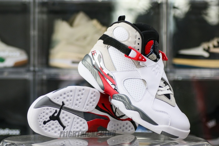Jordan 8 Retro White True Red (2025)