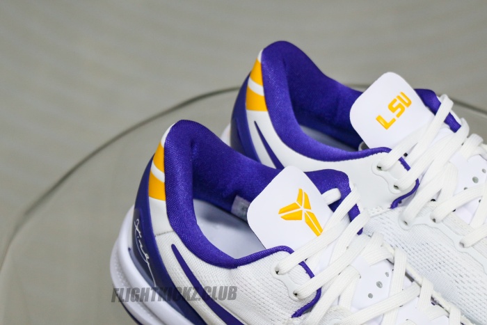 Nike Kobe 8 Protro “LSU White” PE (A1)