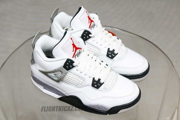 Jordan 4 Retro OG GS White Cement 2025 ( A1 )