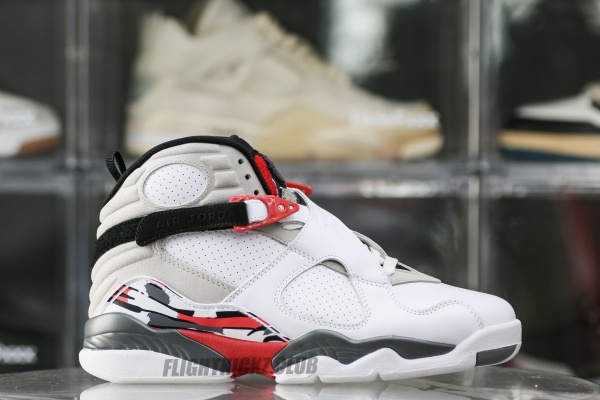 Jordan 8 Retro White True Red (2025)