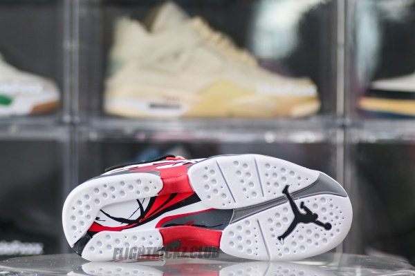 Jordan 8 Retro White True Red (2025)