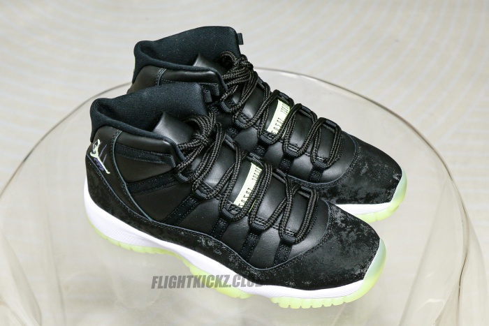 Air Jordan 11 Retro Black Barely Volt 2025 ( A1)