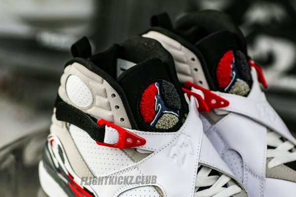 Jordan 8 Retro White True Red (2025)