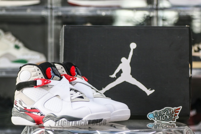 Jordan 8 Retro White True Red (2025)