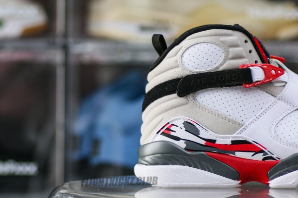 Jordan 8 Retro White True Red (2025)