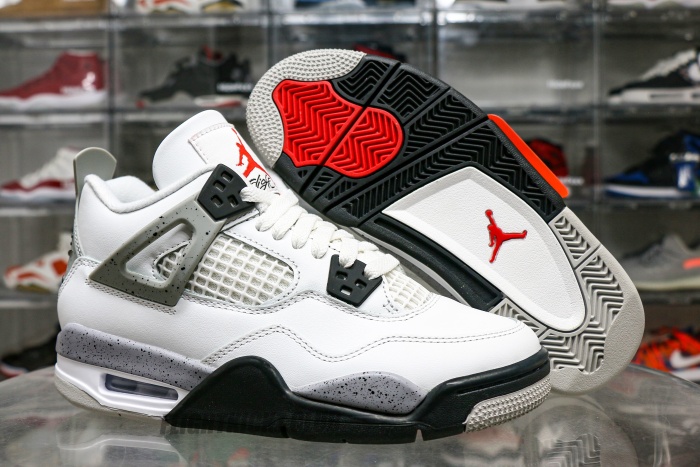 Jordan 4 Retro OG GS White Cement 2025 ( A1 )