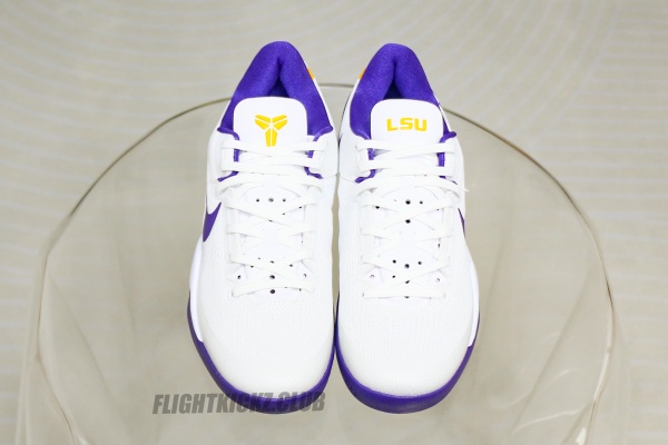 Nike Kobe 8 Protro “LSU White” PE (A1)