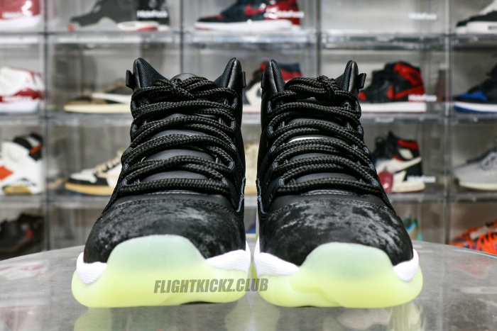Air Jordan 11 Retro Black Barely Volt 2025 ( A1)