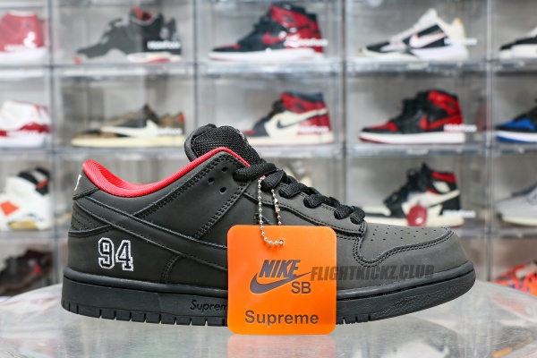 Nike SB Dunk Low Supreme 94 Black