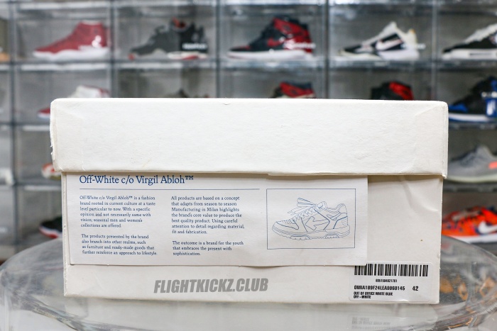 Off-White Out of Office Low 'For Walking - White Blue White