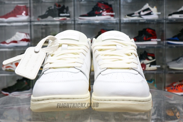 OFF-WHITE OOO Low Tops White Black SS21