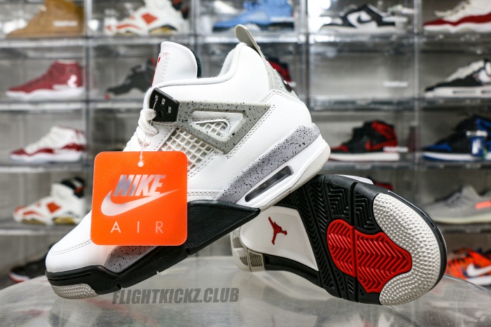 Air Jordan 4 Retro OG 'White Cement' 2025（A1）