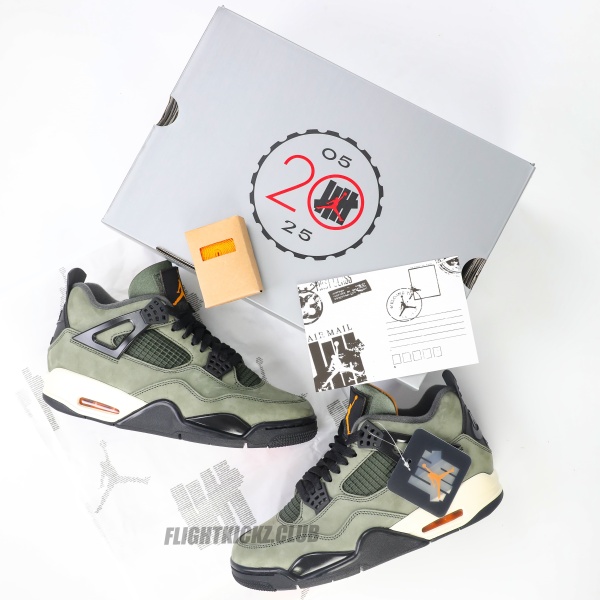 US Warehouse: Jordan 4 Retro OG SP Undefeated 2025 (A1 )