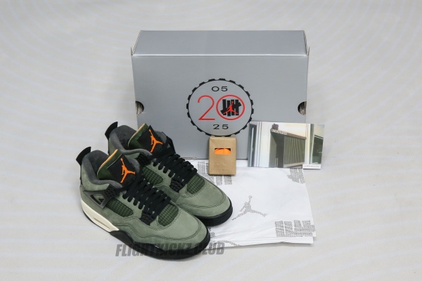 US Warehouse: Jordan 4 Retro OG SP Undefeated 2025 (A1 )
