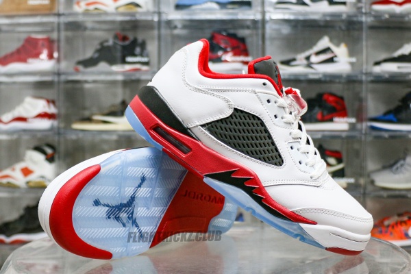 Jordan 5 Retro Low Fire Red 2016