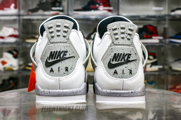 US Warehouse:Air Jordan 4 Retro OG 'White Cement' 2025 ( A1)