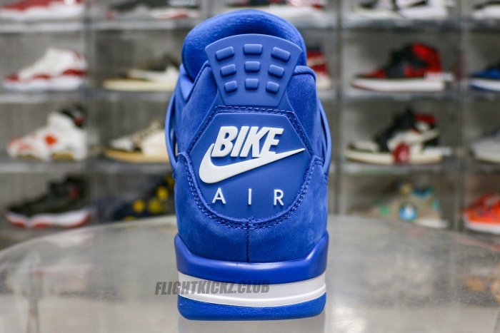 Nigel Sylvester X Jordan 4 Retro Brick By Brick Blue Sample