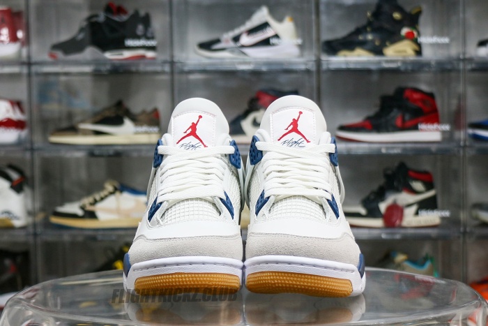 US Warehouse: Nike SB x Air Jordan 4 “Navy Blue” 2025 (A1)