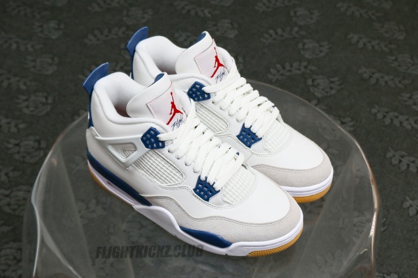 US Warehouse: Nike SB x Air Jordan 4 “Navy Blue” 2025 (A1)