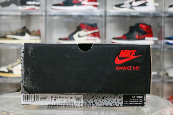 Awake NY x Air Jordan 5  Racer Black  2025 （A1）