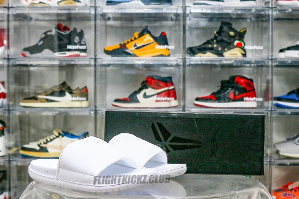 Nike Kobe Offcourt Slide Triple White(A1)